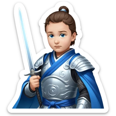 Moonlit Samurai sticker