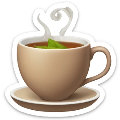 Tea sticker