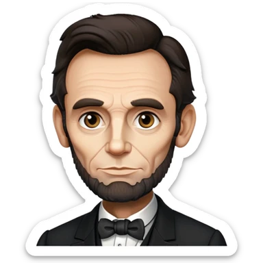 Abraham Lincoln sticker