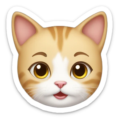 cat-cute-girl sticker