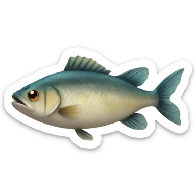 Fish sticker