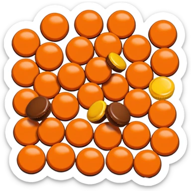 Reese’s pieces sticker