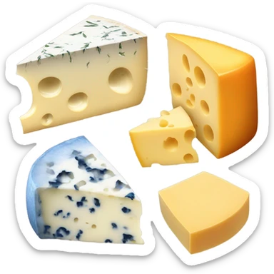 Cheese sticker