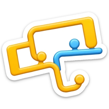 I want a bracket to put between words written in a row. I want something that is new generation and visually pleasing.
 sticker