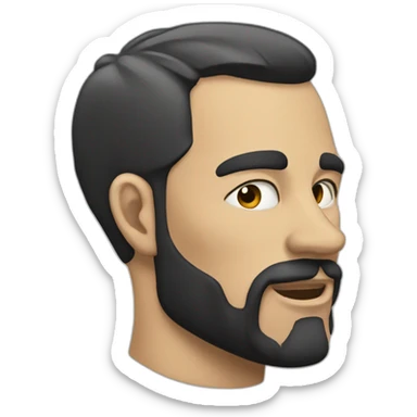 Mordre les lèvres sticker