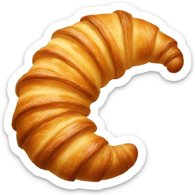 Croissant sticker