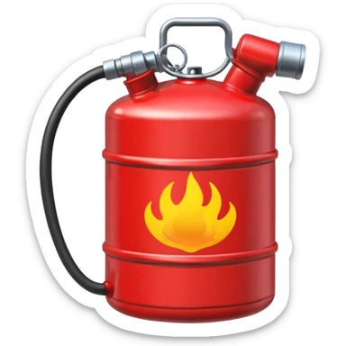 create a petrol canister sticker