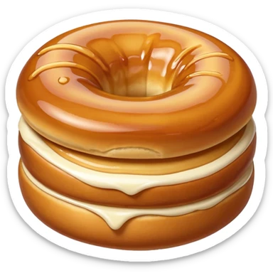 A honey bun sticker