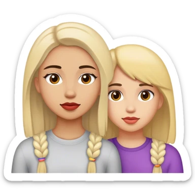 girl without his gay frend sticker