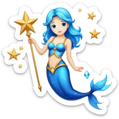 Aquarius sign sticker