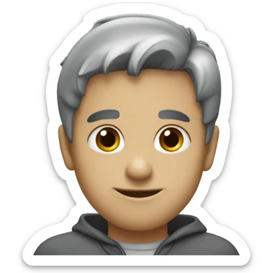 dim-grey-heart sticker