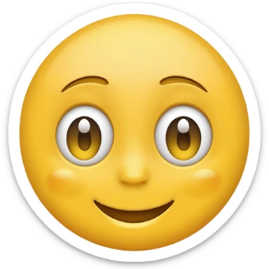 relieved emoji sticker