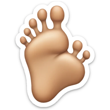 foot sticker
