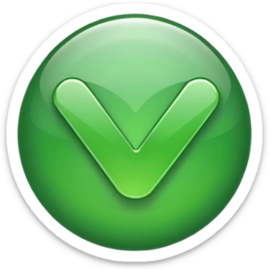 PR approval button green check sticker