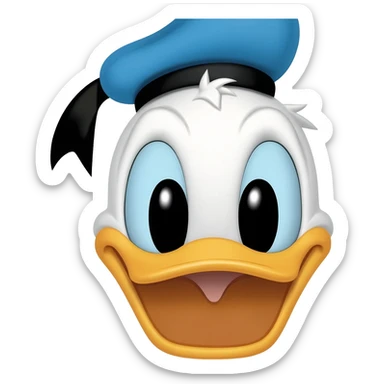 Daisy Duck African Jungle sticker