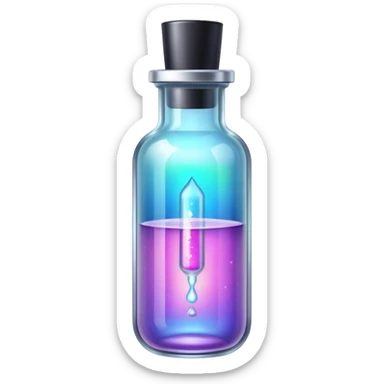 medical serum sticker