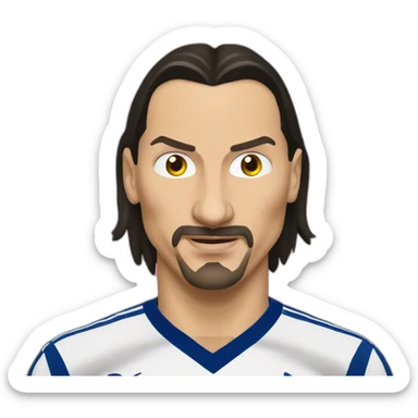 Zlatan ibrahimovic sticker