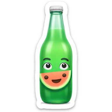 Melon soda sticker