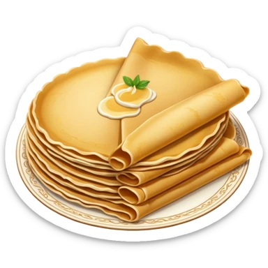 crêpe bretonne sticker