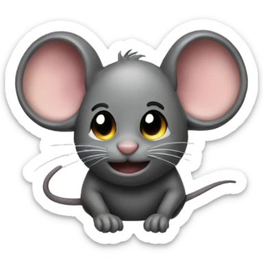 The streamer byilhan mouse sticker