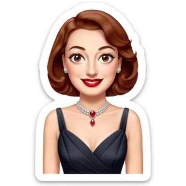 Joan Crawford sticker