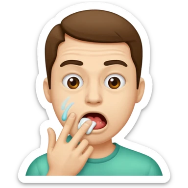 smelly breath sticker