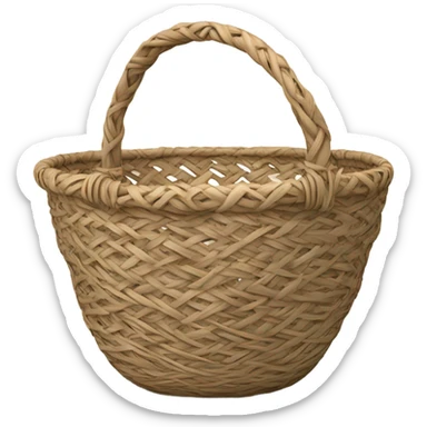 heart basket sticker