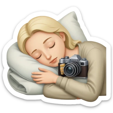 going to sleep with a camera watching them secretly sticker