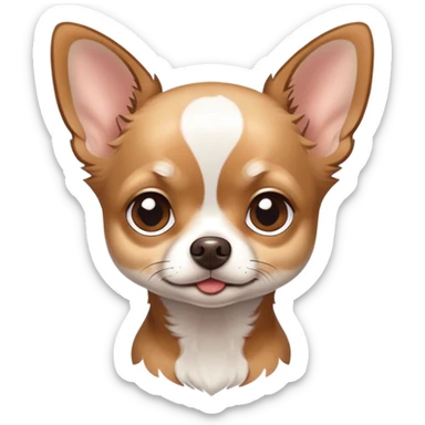 Merle chihuahua  sticker