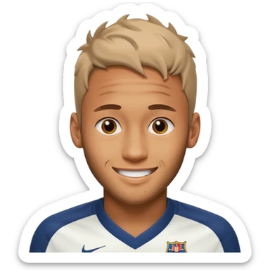 Neymar face  sticker