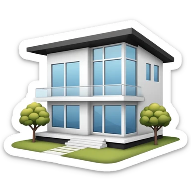 casa moderna sticker