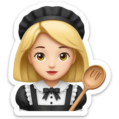 Maid sticker