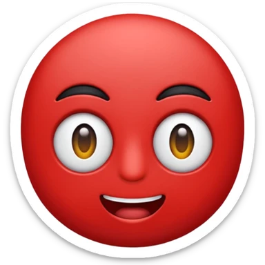 Guaxinim vermelho  sticker