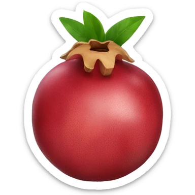pomegranate emoji sticker