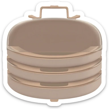 stackers taupe travel jewellery box sticker