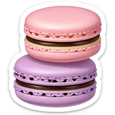 Macaroon sticker