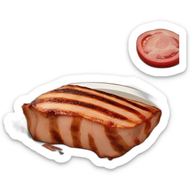 Barbecued Pork sticker