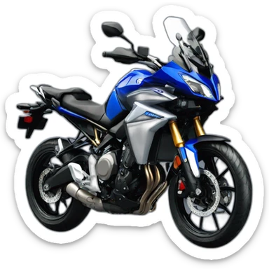 Yamaha Tracer 7 blue silver sticker