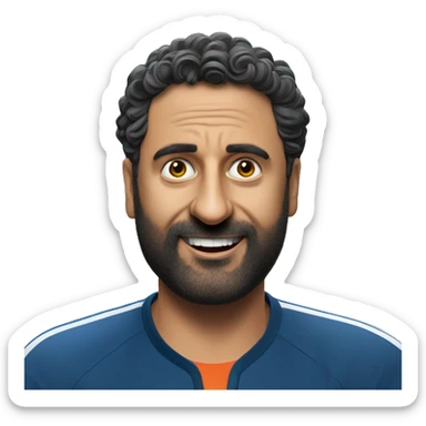 Cyril hanouna padel sticker