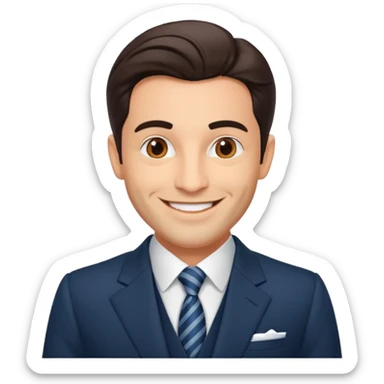 Luís Pereira de Sousa, former Portuguese entertainer sticker