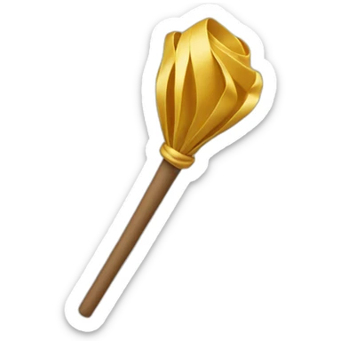 twirling baton sticker