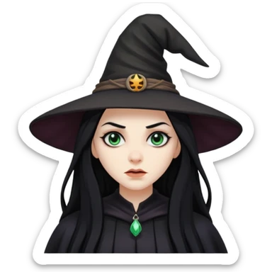 cursed witch  sticker