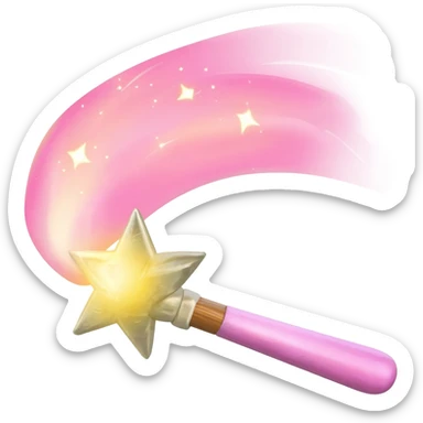 magic wand sticker
