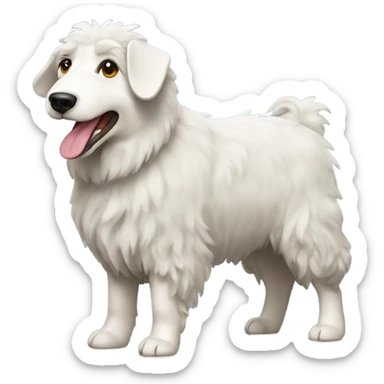 Welsh sheep dog sticker