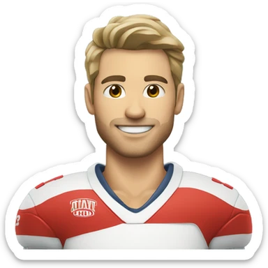 dietitian football player sticker