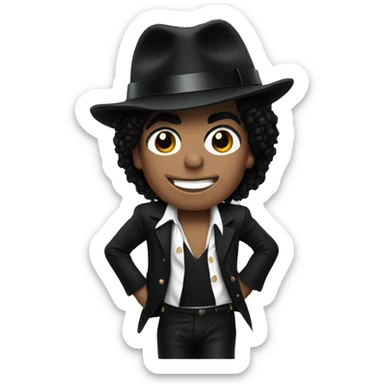 Michael Jackson Bad  sticker
