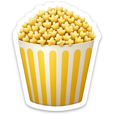 popcorn kernel sticker