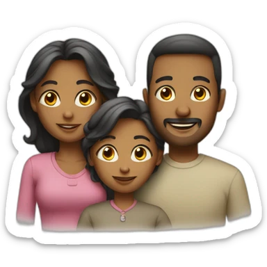 Family of 4 sticker