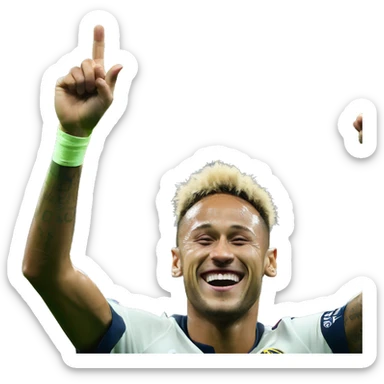 Neymar fesant sa celebration sticker