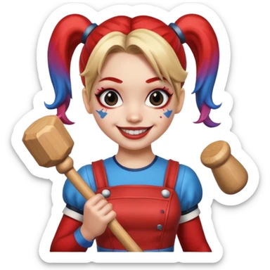 harley quinn sticker